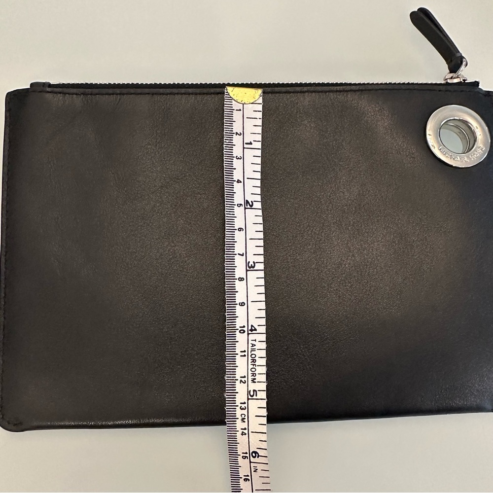 NWOT | Michael Kors | Jet Set Trio | Black / Charcoal Wristlet / Pouch / Clutch - Picture 11 of 16